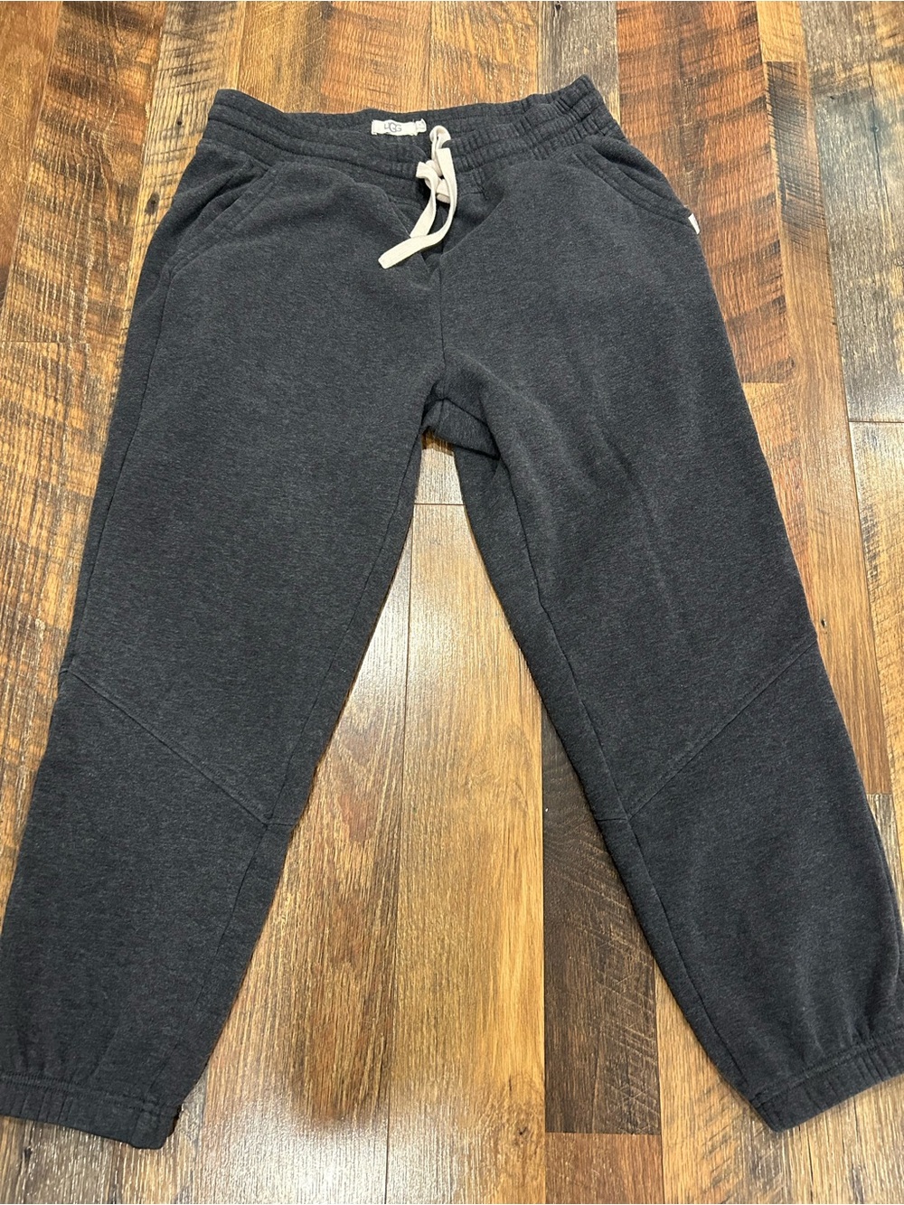 UGG women’s Charcoal Drawstring Joggers